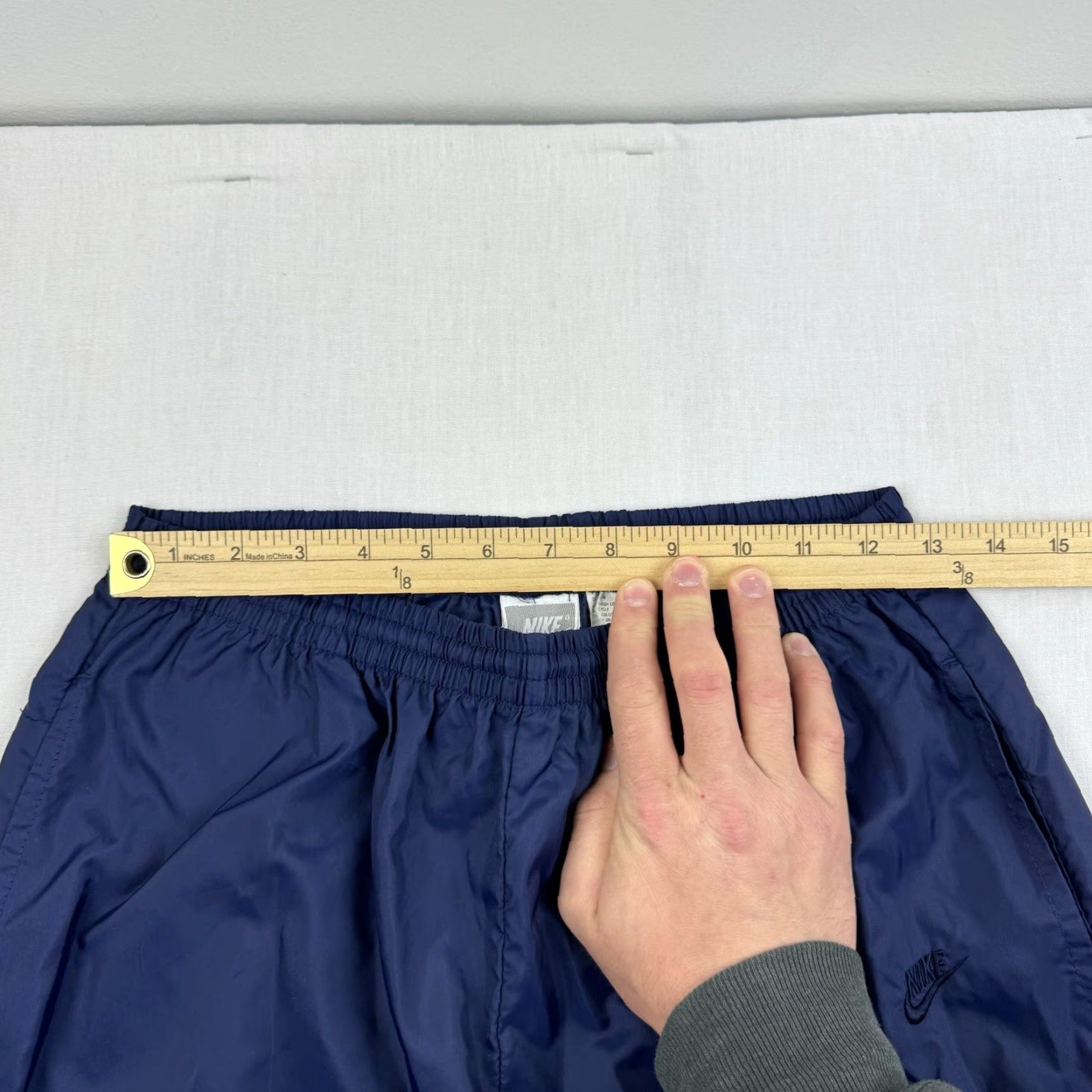 Nike VINTAGE Nike Track Pants Men S Blue 90s American Athletic Casual Sports Drawstring Pants Mens Size US 29 - 7 Thumbnail