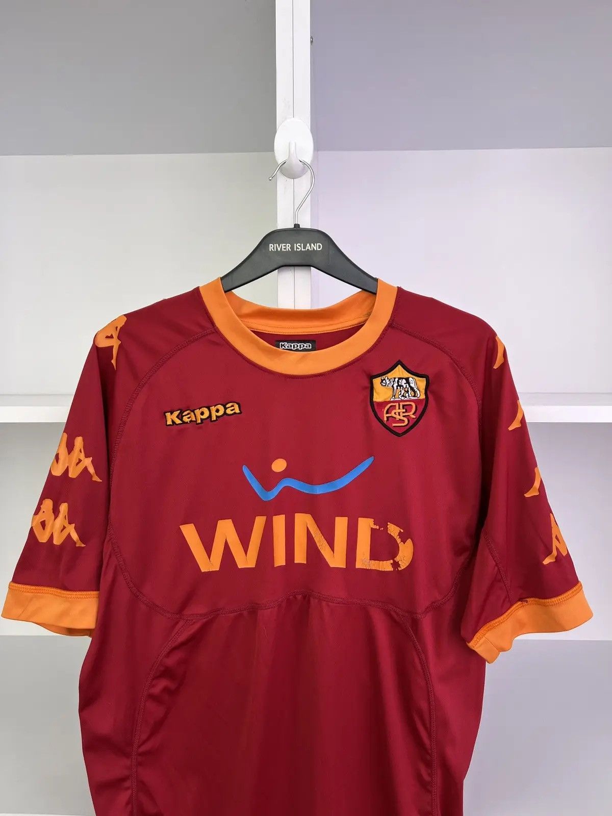 Kappa × Vintage Vintage Roma 12/13 De Rossi Home Jersey Size US XL / EU 56 / 4 - 6 Thumbnail