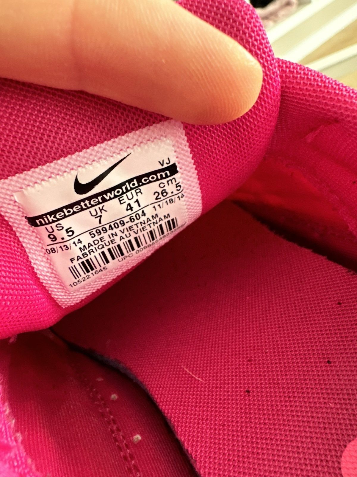 Nike Nike Air Max Thea pink vintage Size US 9.5 / IT 39.5 - 8 Thumbnail