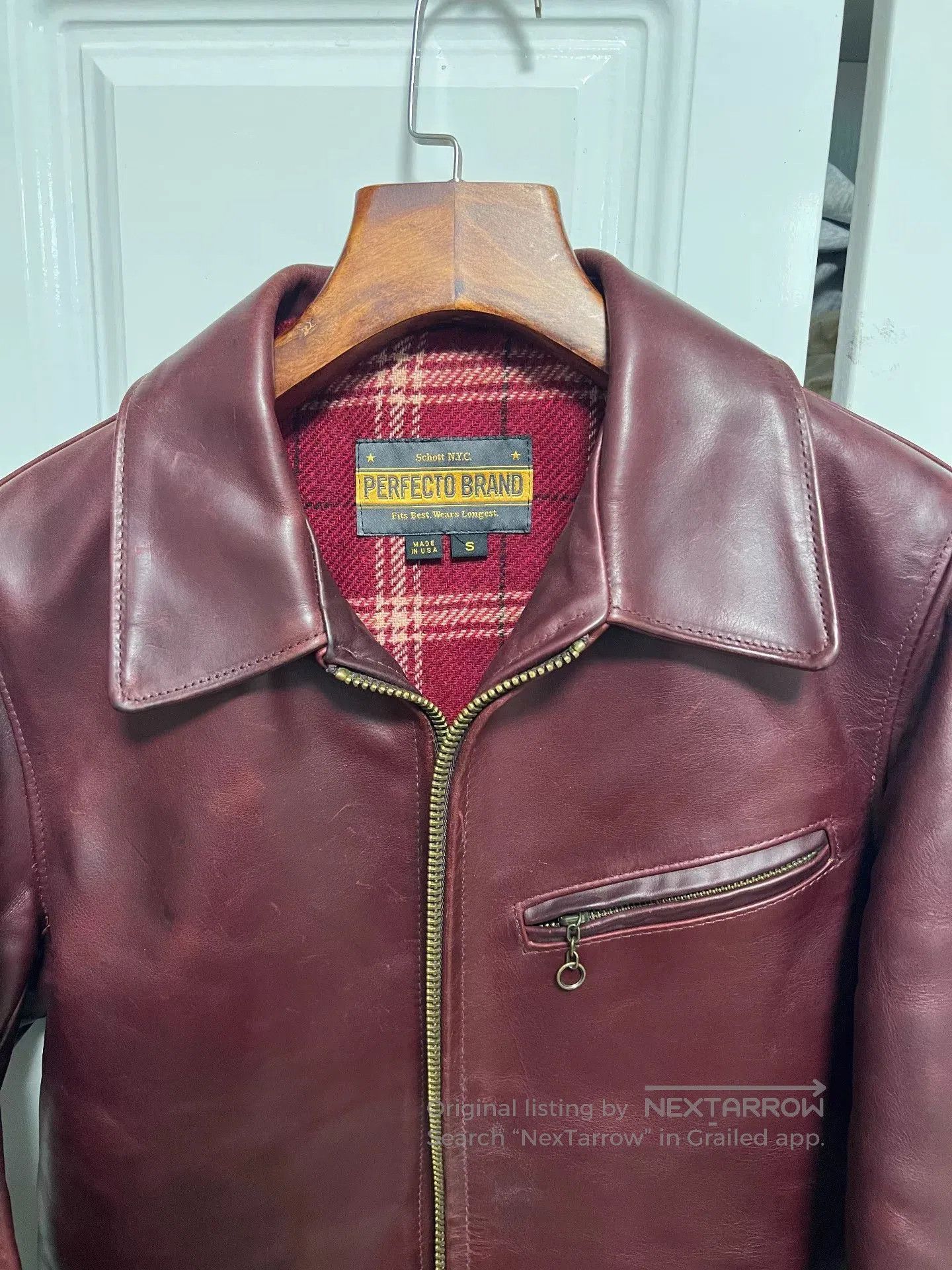 Schott Schott American Leather Jacket. Size US M / EU 48-50 / 2 - 2 Thumbnail