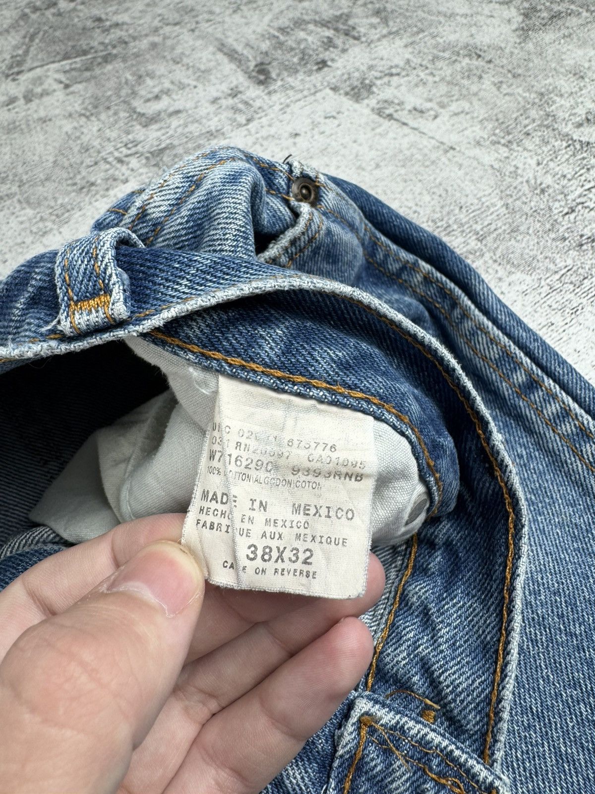 Dickies Faded Dickies Work Y2K Very Worn Denim 38/32 Jeans Pants Size US 38 / EU 54 - 14 Thumbnail