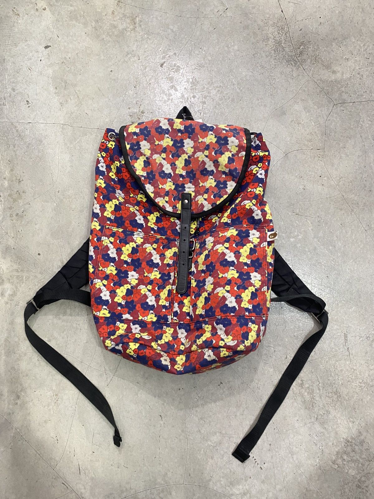 Bape A BATHING APE FLORAL BACKPACK Size ONE SIZE - 1 Thumbnail