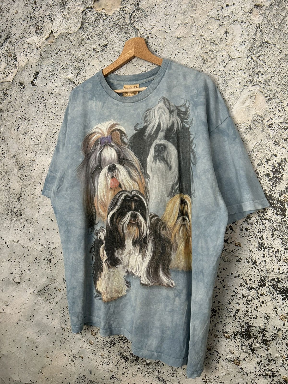 The Mountain Vintage The Mountain Dogs Tee Shih Tzu Animal Graphic 90s Size US XXL / EU 58 / 5 - 2 Thumbnail