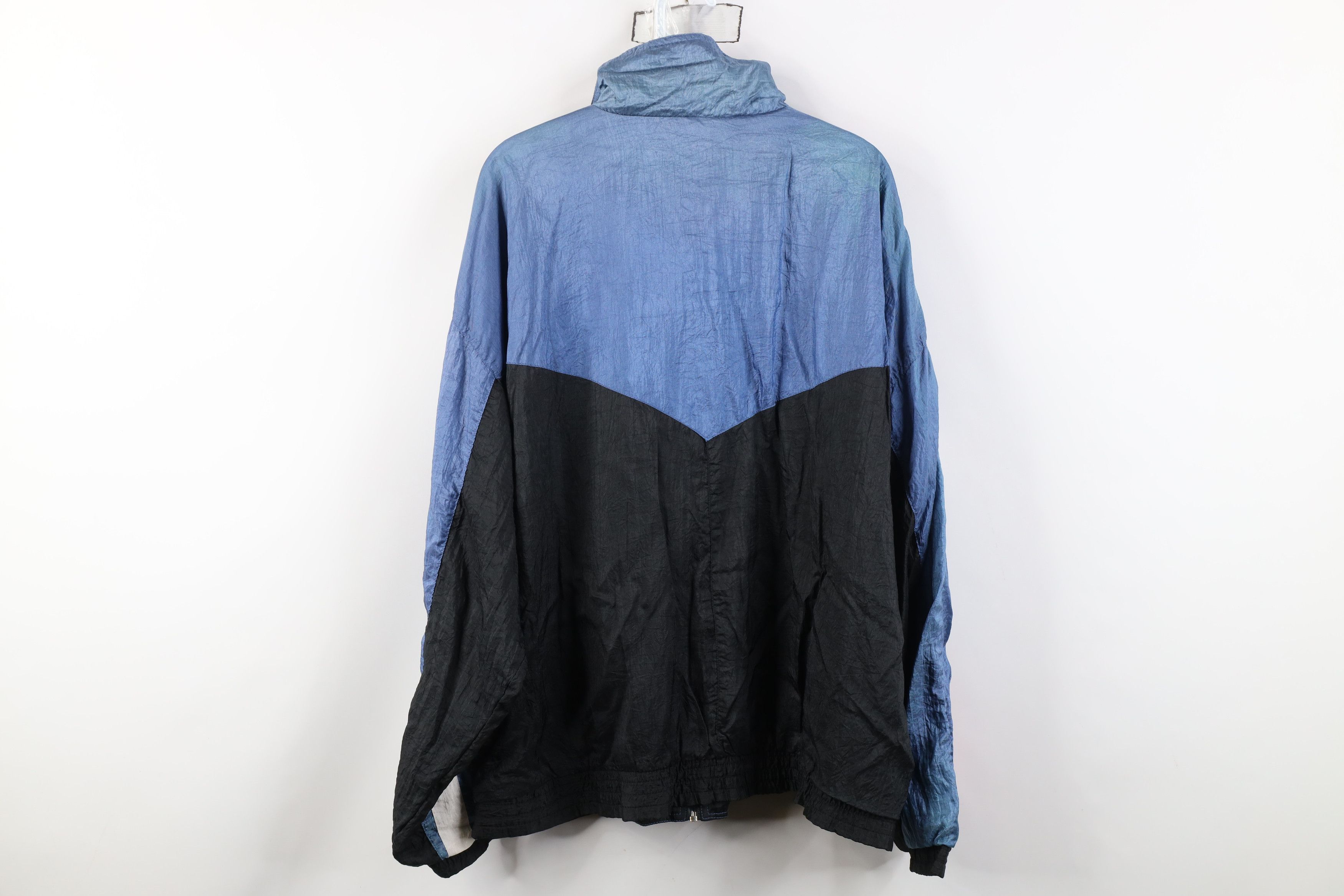 Pierre Cardin Vintage 90s Pierre Cardin Block Lined Windbreaker Jacket Size US L / EU 52-54 / 3 - 13 Thumbnail