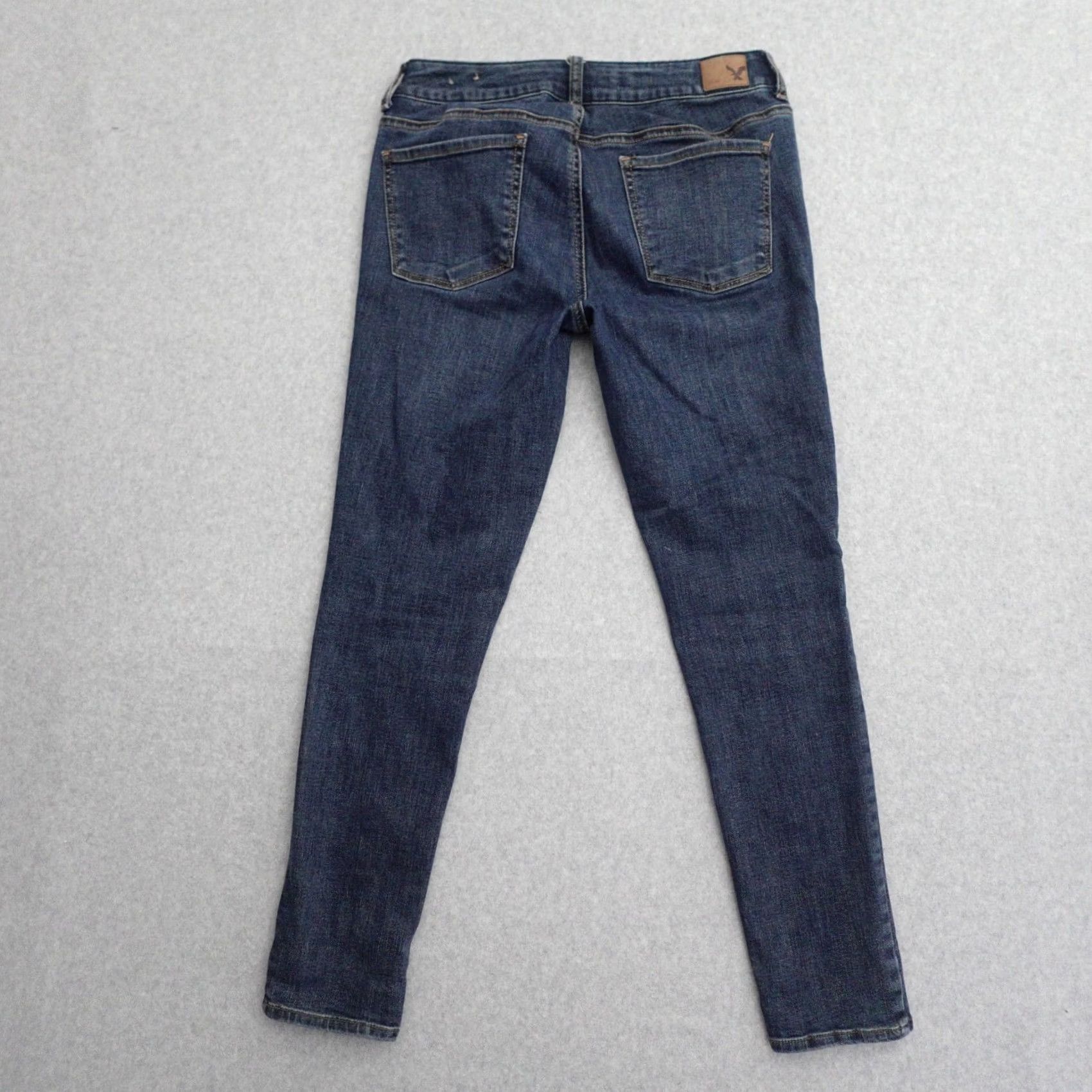 American Eagle Outfitters American Eagle Outfitters Jeans Womens Sz 8 Skinny Ankle Super Stretch Size 30" / US 8 / IT 44 - 2 Thumbnail