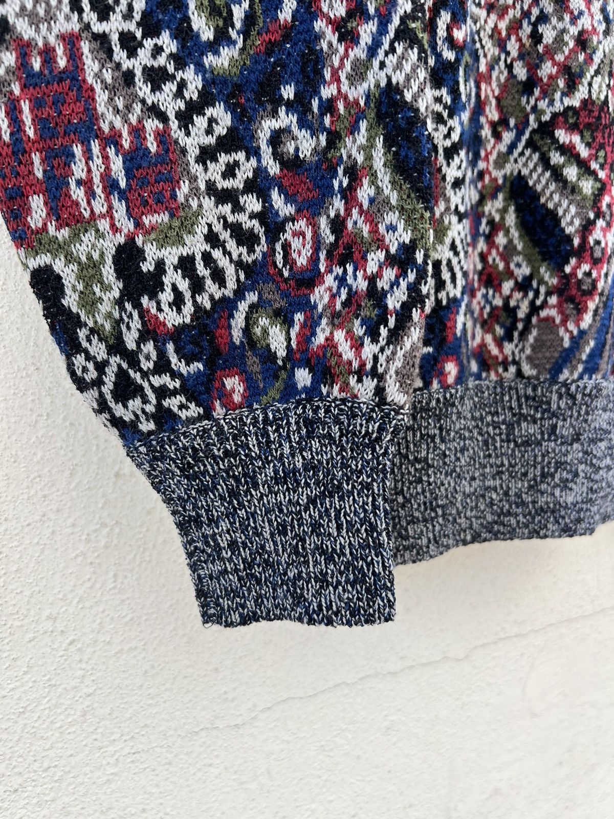 Missoni Vintage Missoni Italy Poker Card Knitwear Wool Sweater Size US M / EU 48-50 / 2 - 9 Thumbnail