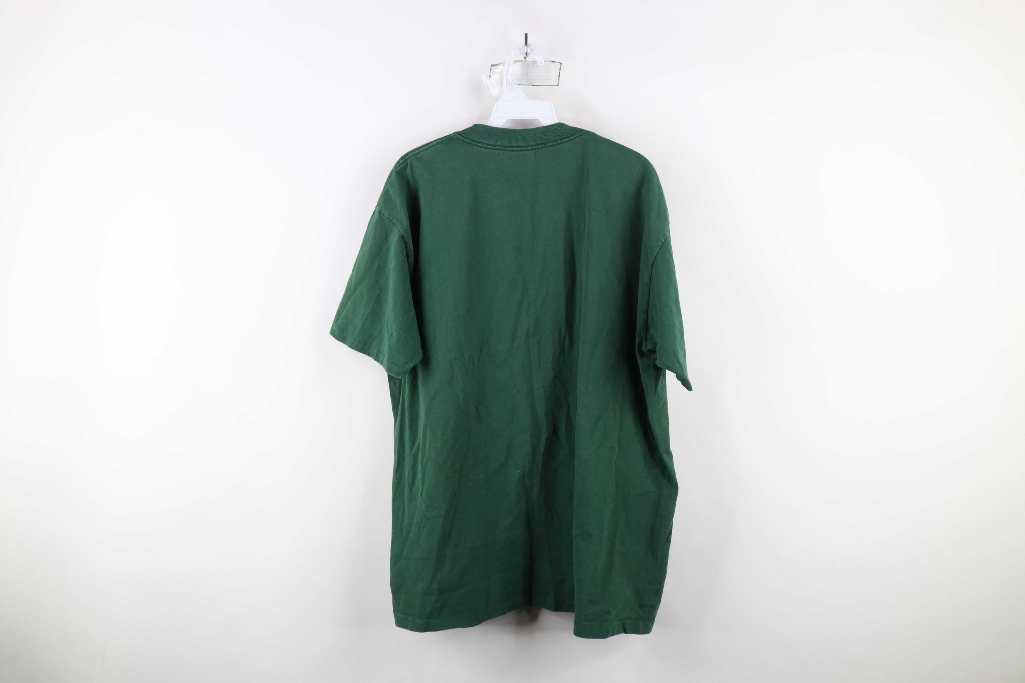 Vintage Vintage 90s Spell Canterbury New Hampshire T-Shirt Green USA Size US XL / EU 56 / 4 - 11 Thumbnail