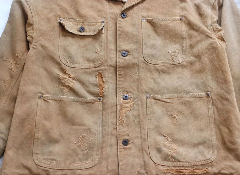 Visvim Visvim Macray Coverall Crash Jacket lt.brown-2506