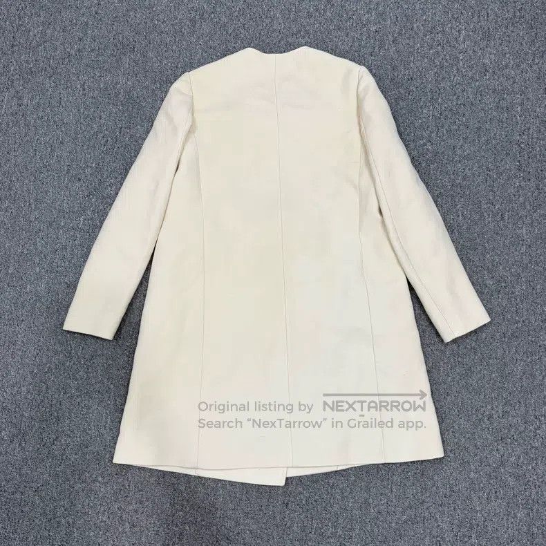 Valentino Valentino Chinese milky white wool coat coat Size S / US 4 / IT 40 - 2 Thumbnail
