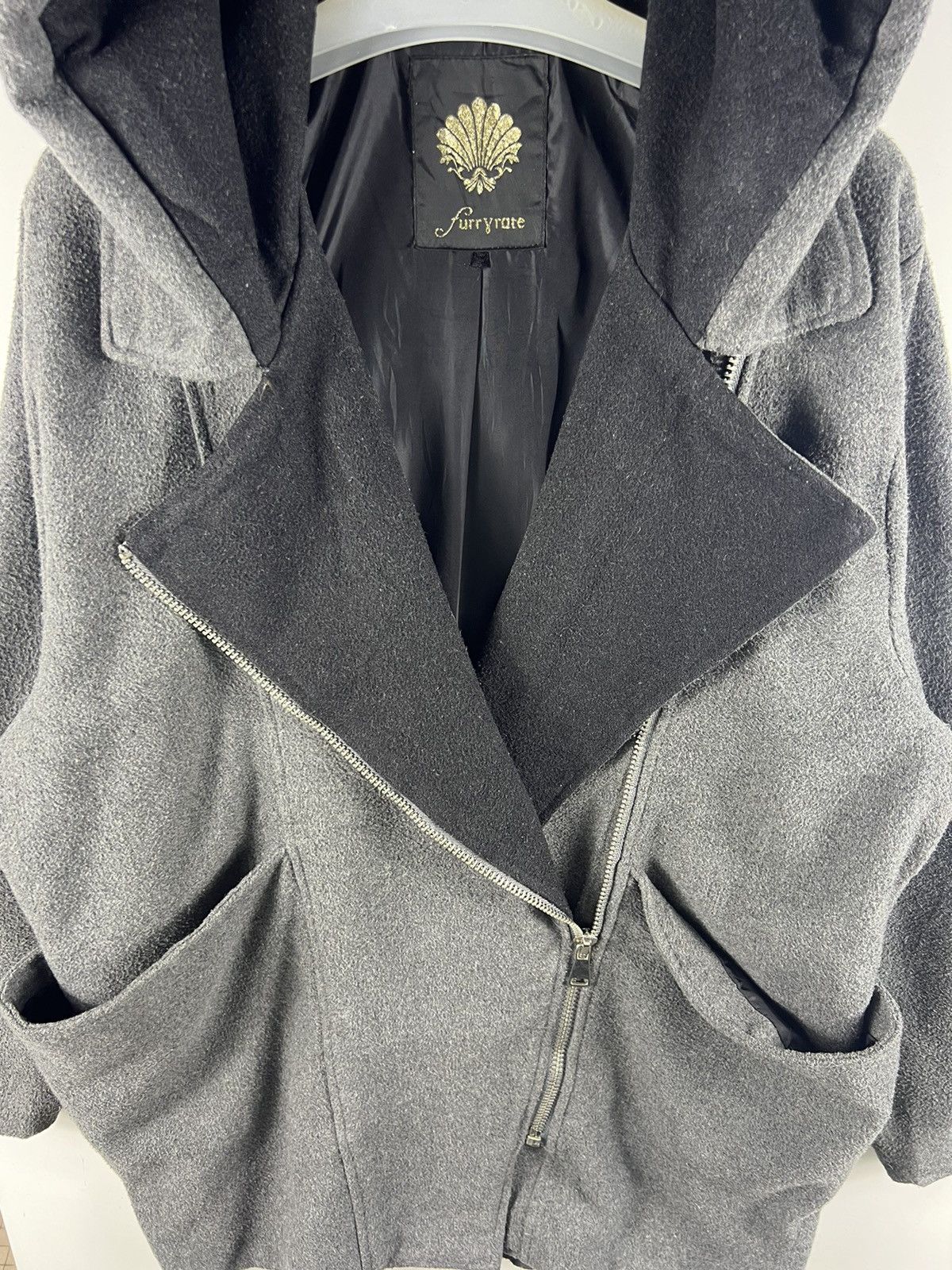 Japanese Brand 🔥 Furry Rate hoddie double collar Size US S / EU 44-46 / 1 - 5 Thumbnail