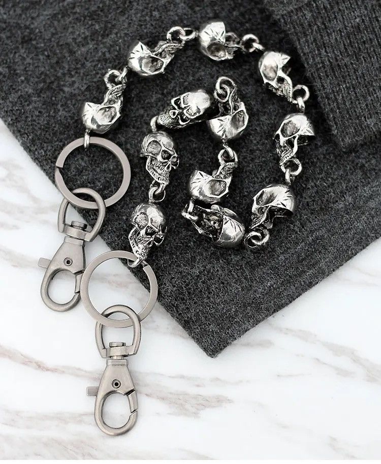 Jewelry Key Chains Wallet Belt Chain Trousers Pants Size ONE SIZE - 2 Thumbnail
