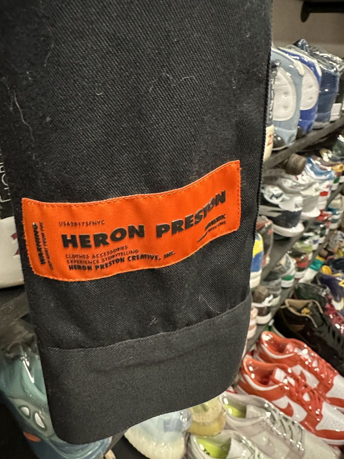 Heron Preston Heron preston xl button up reflective pre owned Size US XL / EU 56 / 4 - 3 Thumbnail
