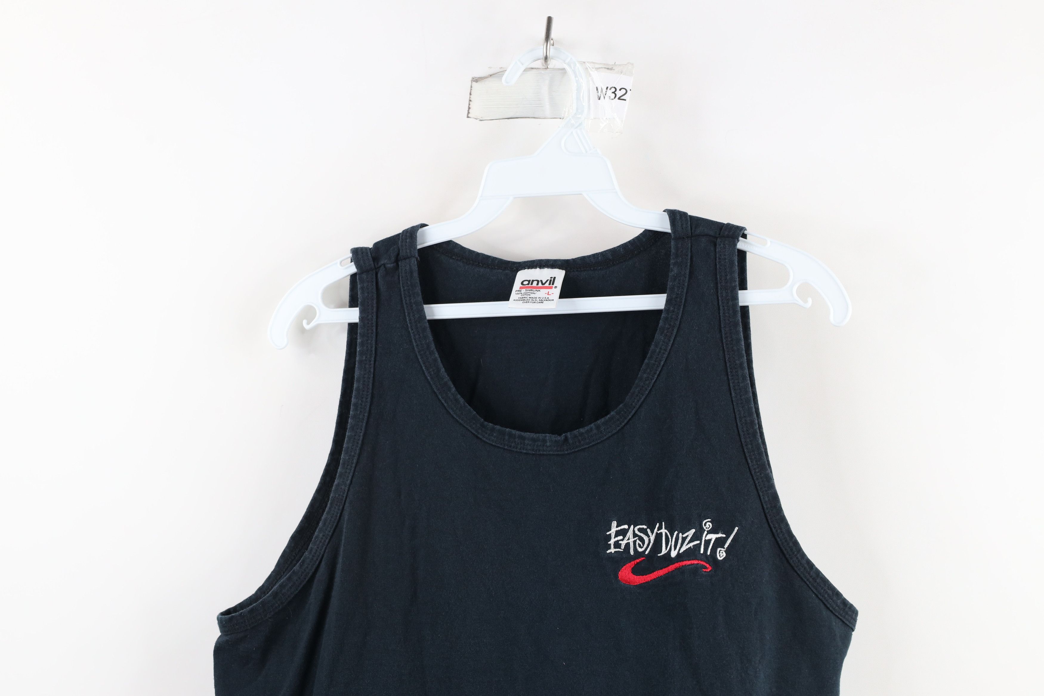 Vintage 90s E Easy Duz It Rap Hip Hop Tank Top T-Shirt USA
