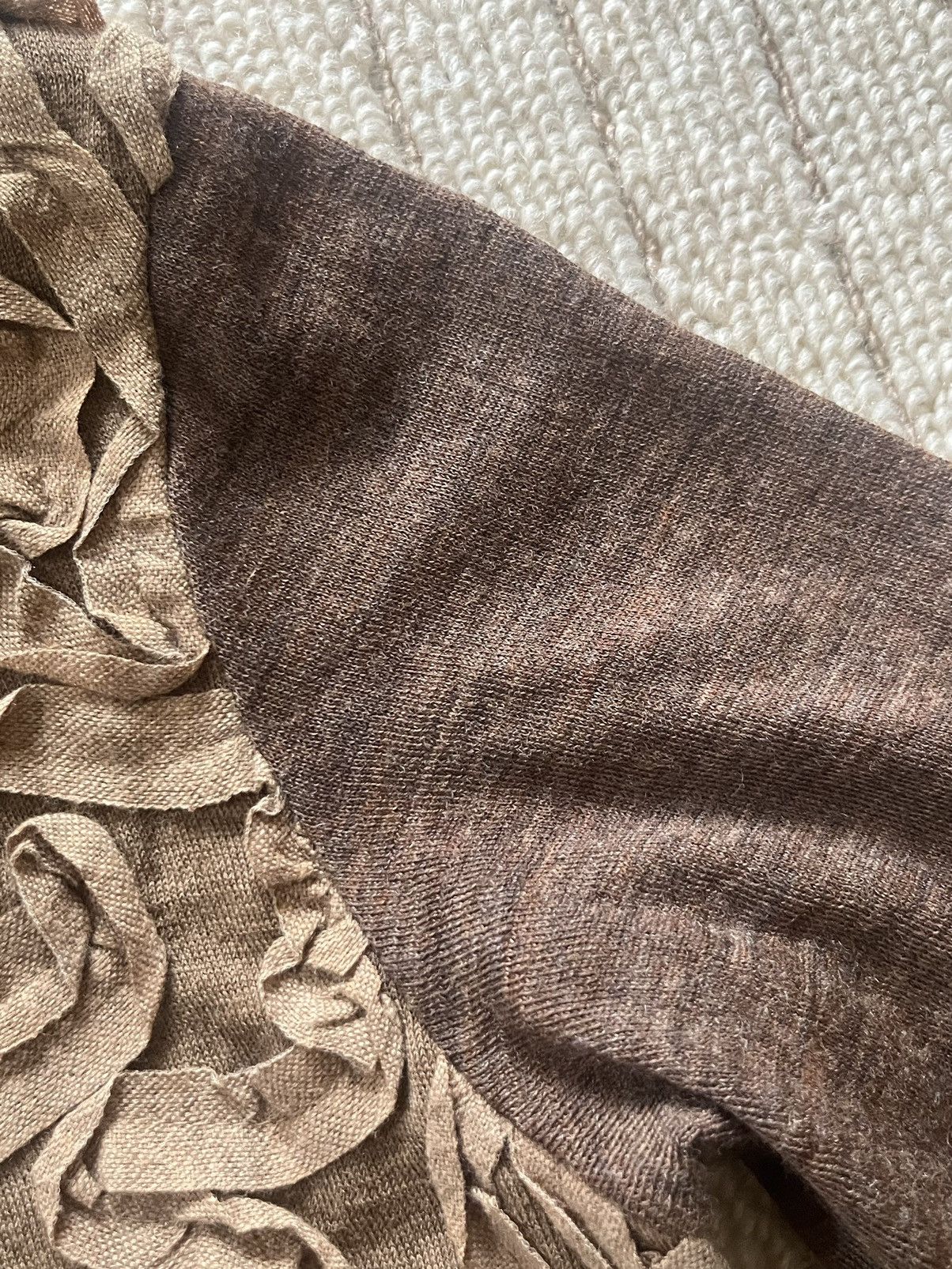 Tricot Comme des Garcons Tricot Comme des Garçons brown jacket Ad 2000 Size ONE SIZE - 5 Thumbnail