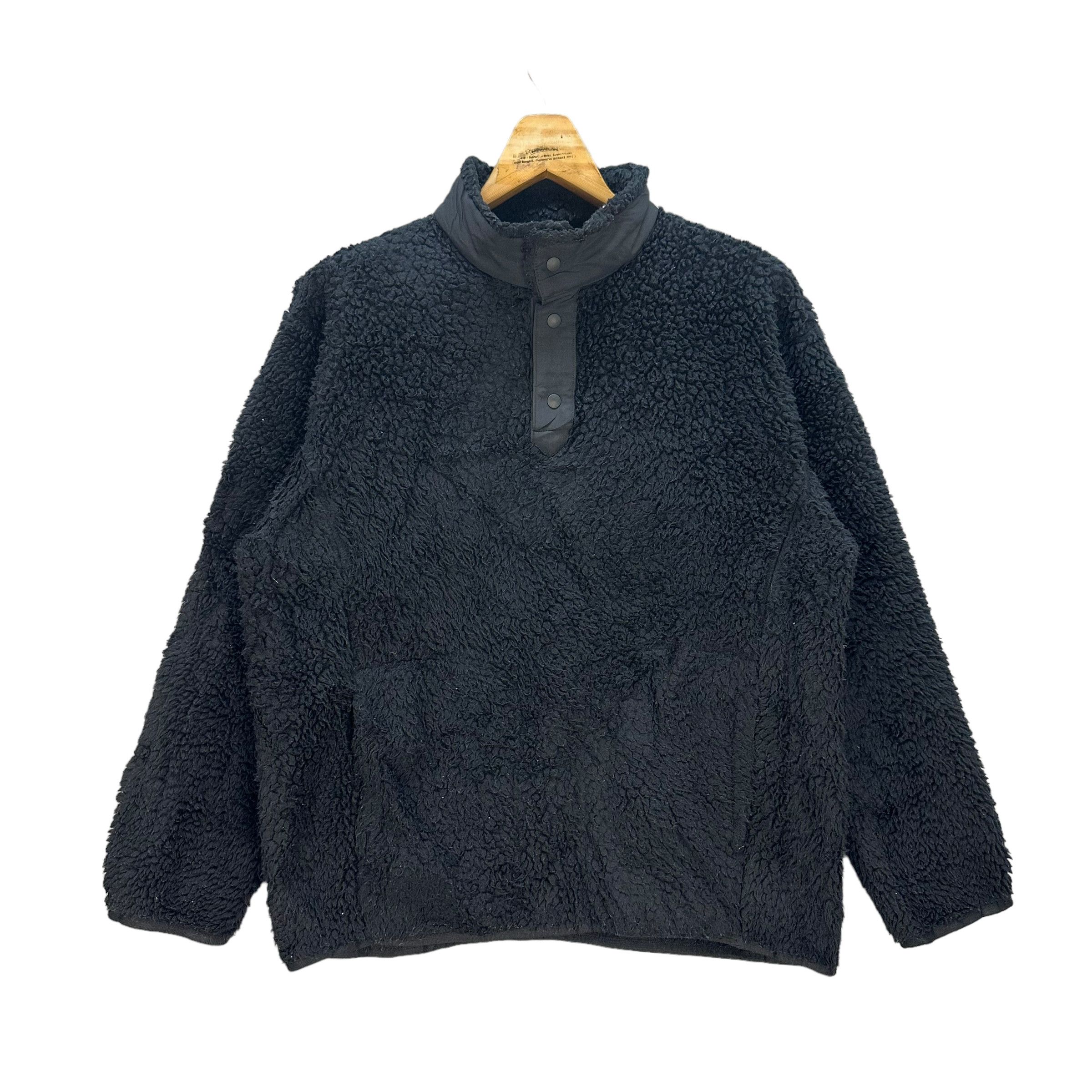 Uniqlo × White Mountaineering White Mountaineering Half Button Pullover Fleece #8958-42 Size US M / EU 48-50 / 2 - 1 Thumbnail