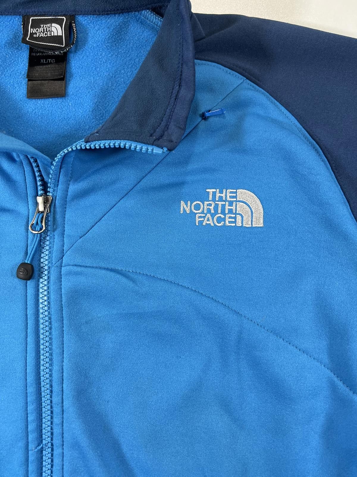 The North Face The North Face TKA Stretch Blue Full-Zip Jacket Size XL / US 12-14 / IT 48-50 - 2 Thumbnail