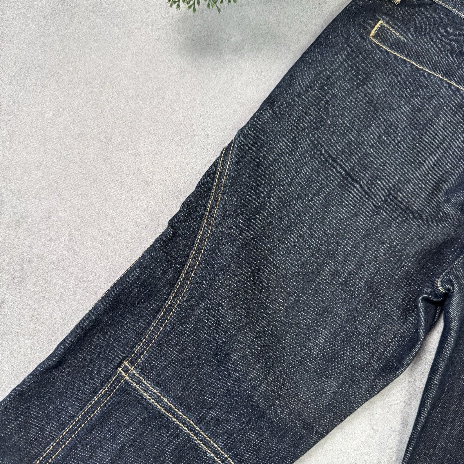 Gucci Vintage Gucci Breeches Denim Pants Blue Avant Garde Cropped Size 27" / US 4 / IT 40 - 20 Thumbnail