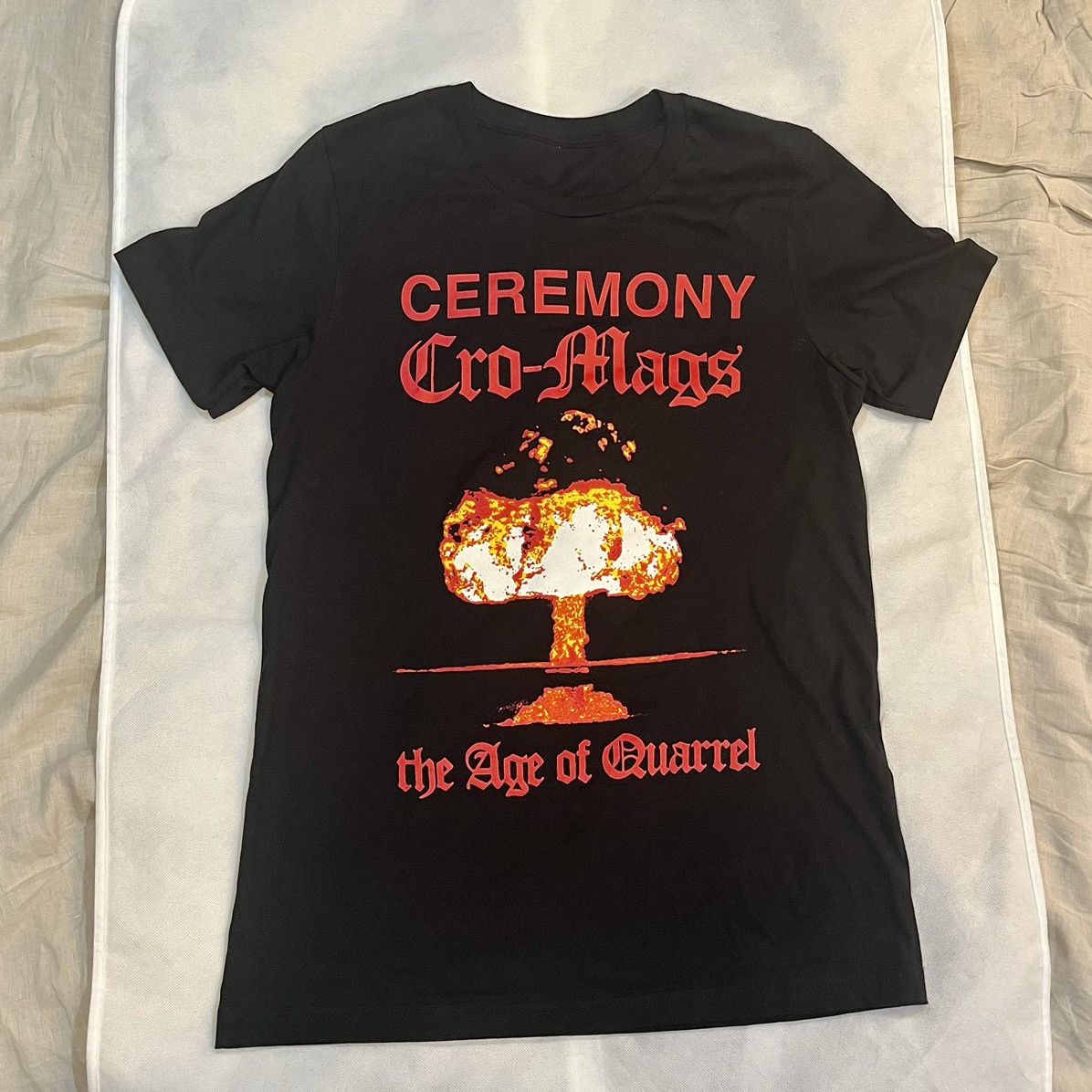 Ceremony “Cro-Mags The Age Of Quarrel” 2010 Rohnert Park Tee