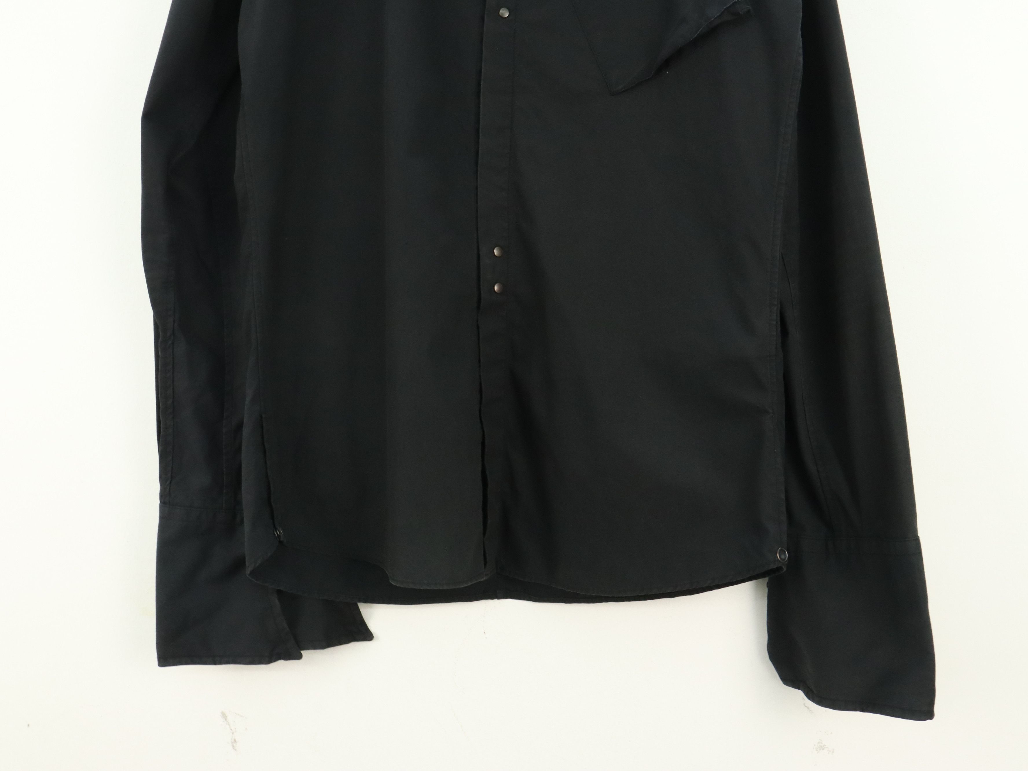 FranCisT MOR.K.S × Seditionaries Gothic Seditionaries Punk Horse Leather Trim Pocket LS Shirt Size US S / EU 44-46 / 1 - 11 Thumbnail