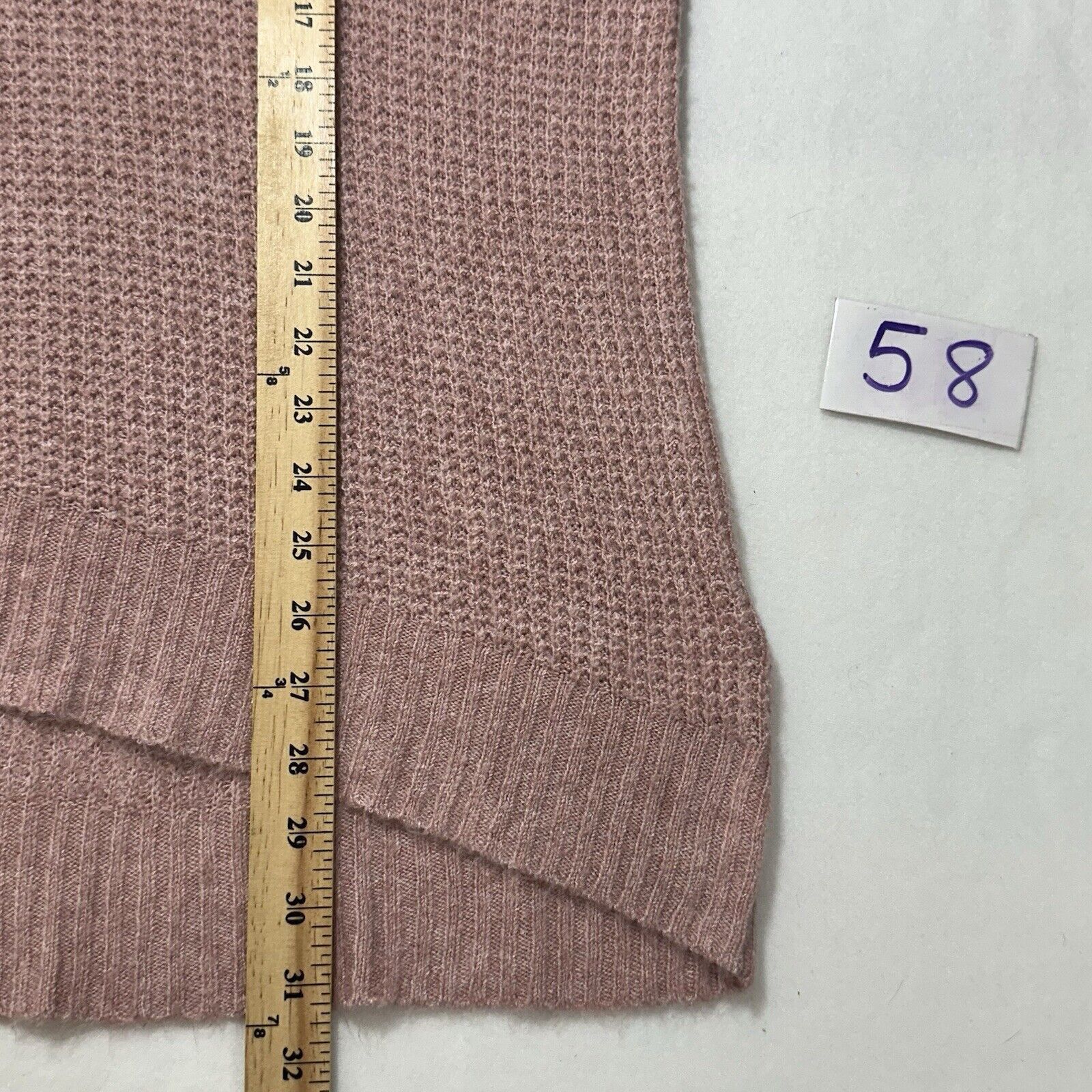 American Eagle Outfitters American Eagle WXS Oversized V-Neck Sweater Pink Cozy Soft Size XS / US 0-2 / IT 36-38 - 9 Thumbnail