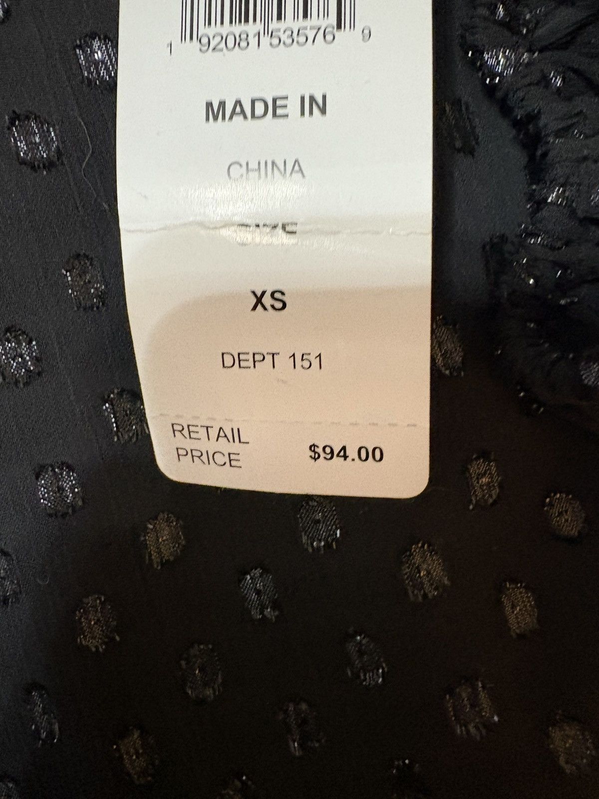 Other Black sparkly dress never worn with tags Size XS / US 0-2 / IT 36-38 - 3 Thumbnail