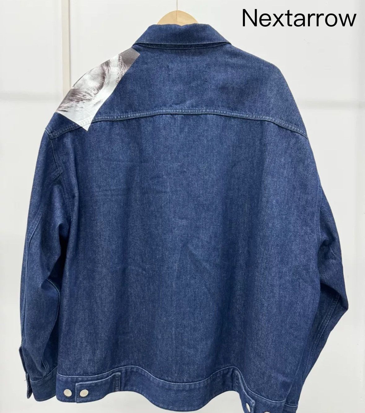 Raf Simons RAF SIMONS 19ss portrait blue denim jacket2412-Nextarrow Size US S / EU 44-46 / 1 - 2 Thumbnail