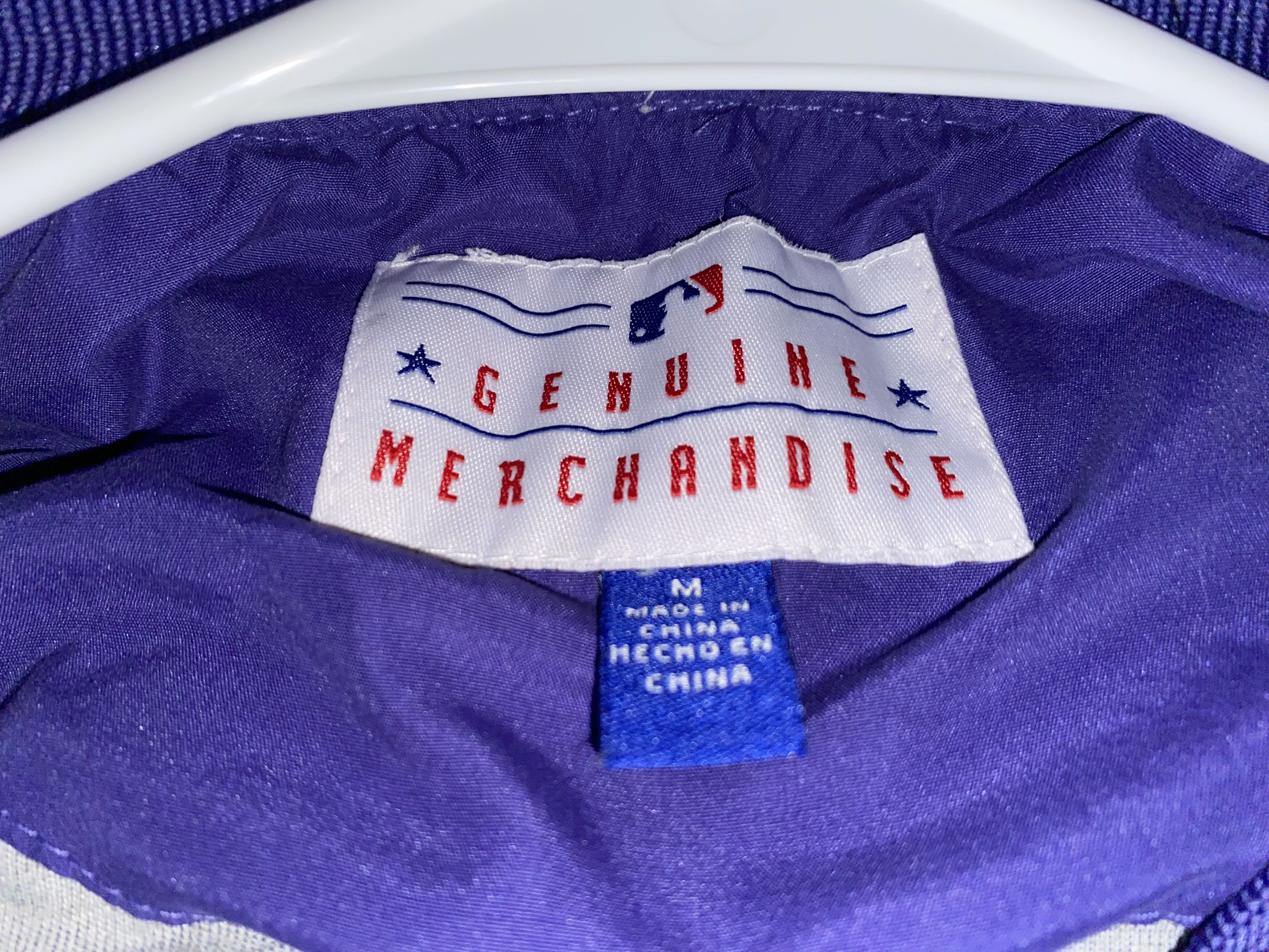 MLB vtg Colorado Rockies Pullover Windbreaker M top MLB Baseball Size US M / EU 48-50 / 2 - 4 Thumbnail
