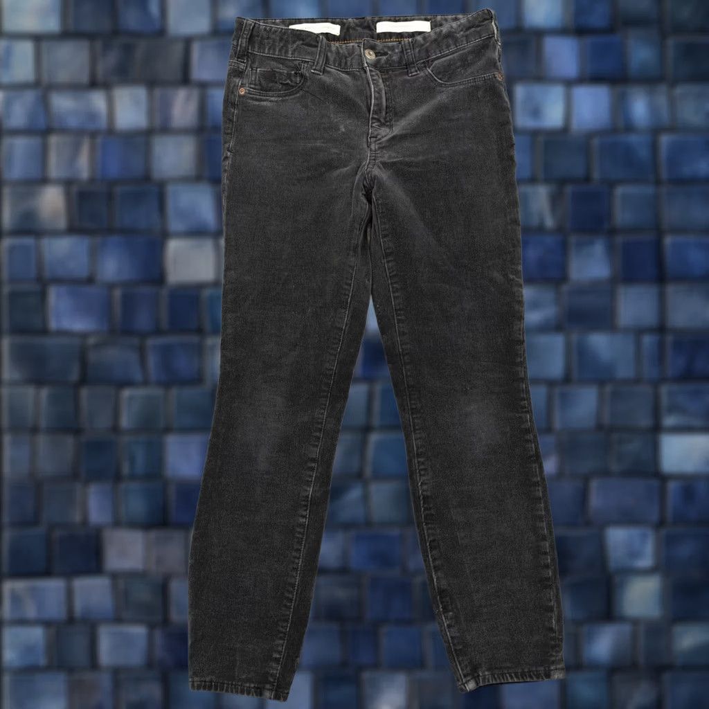 Vintage Pilcro And The Letterpress Pants Womens Gray Corduroy Jegging 28 Size 28" / US 6 / IT 42 - 1 Thumbnail