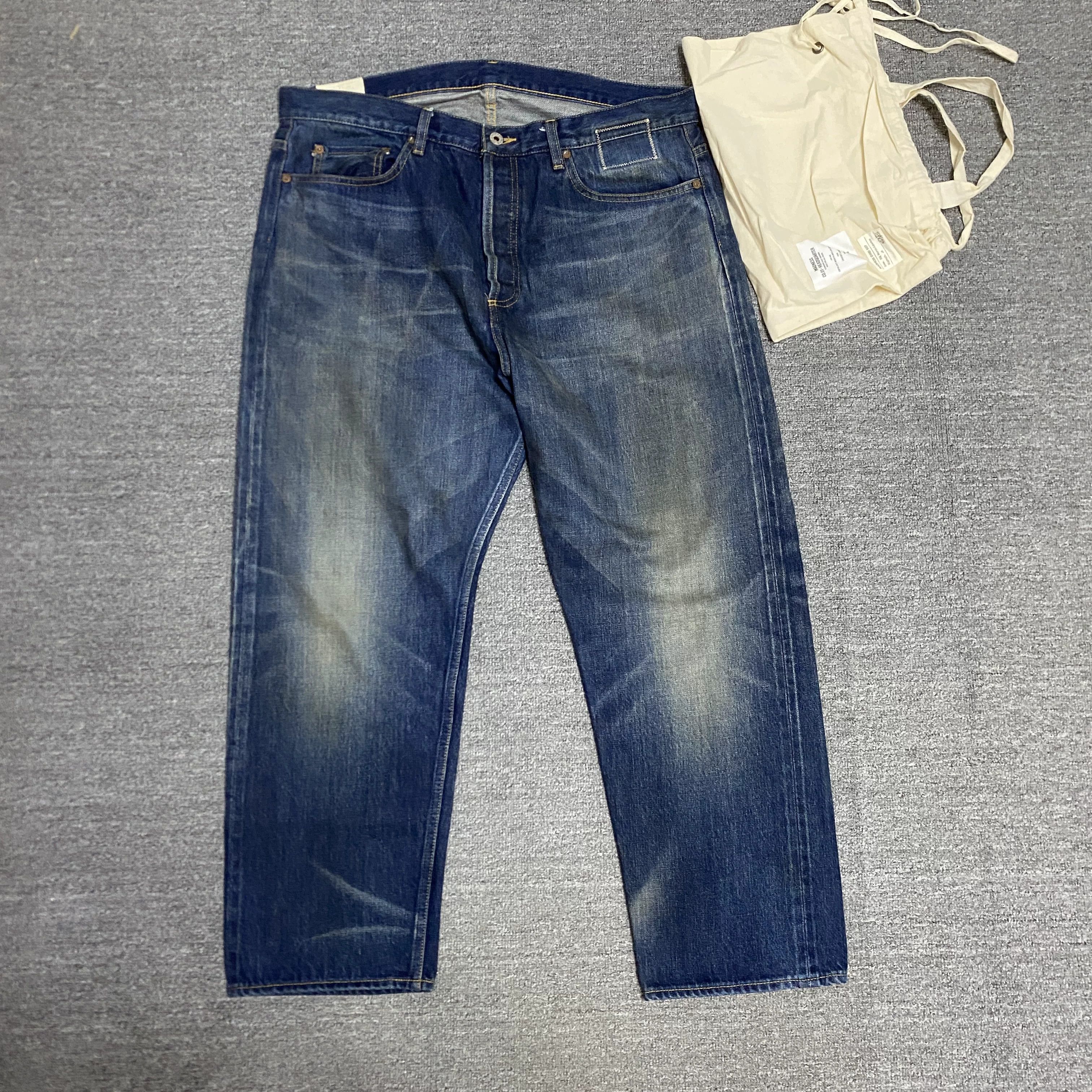 Madness MADNESS 23AW Made in Japan Washed Jeans Size US 31 - 1 Thumbnail