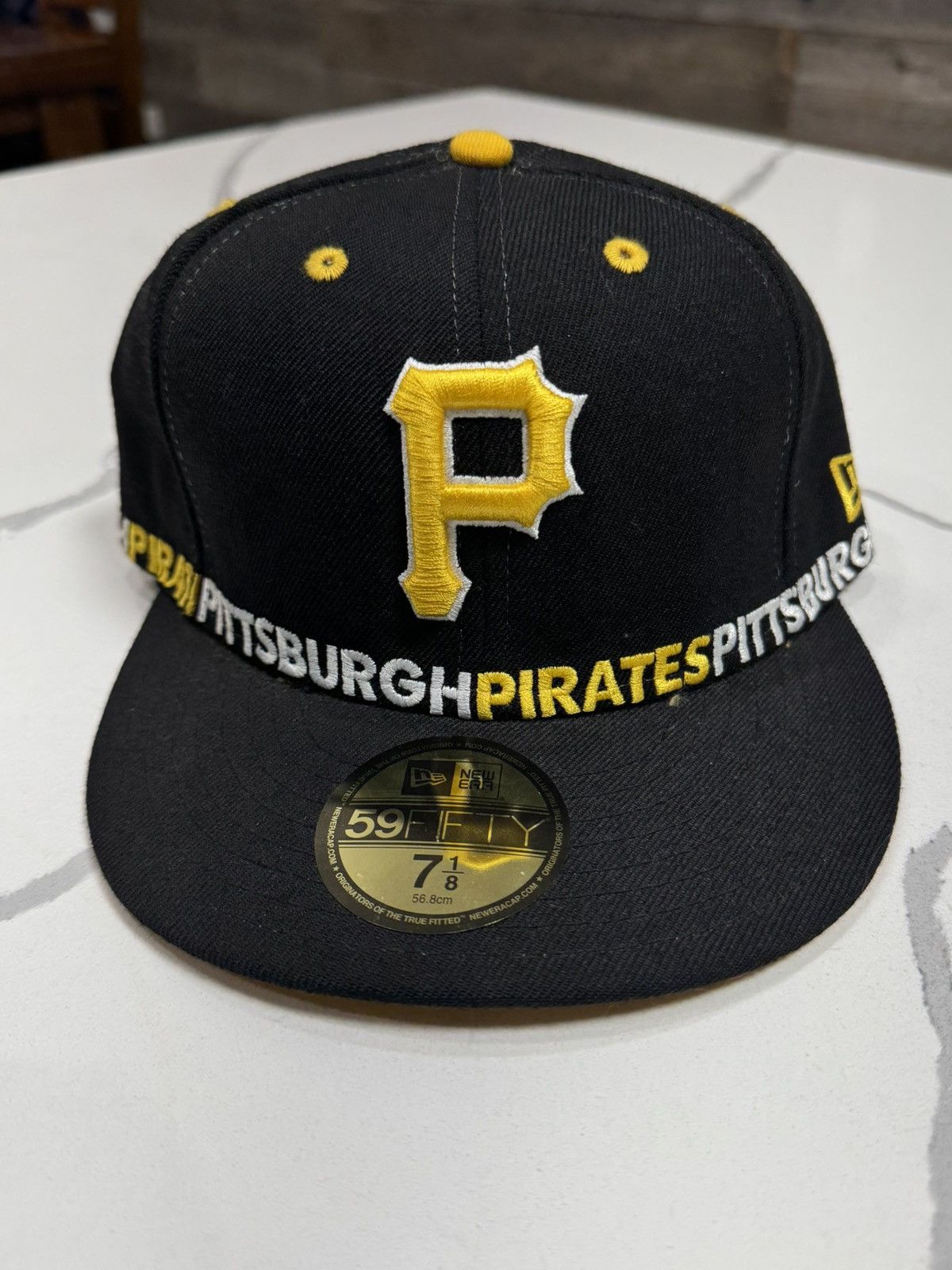 Hat Club × MLB × New Era Pittsburgh Pirates New Era 59Fifty Hat Size ONE SIZE - 9 Thumbnail