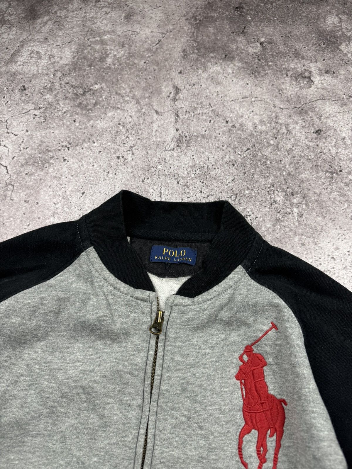 Polo Ralph Lauren Vintage Polo Ralph Lauren Big Pony Full Zip Bomber Sweater Size US S / EU 44-46 / 1 - 3 Thumbnail