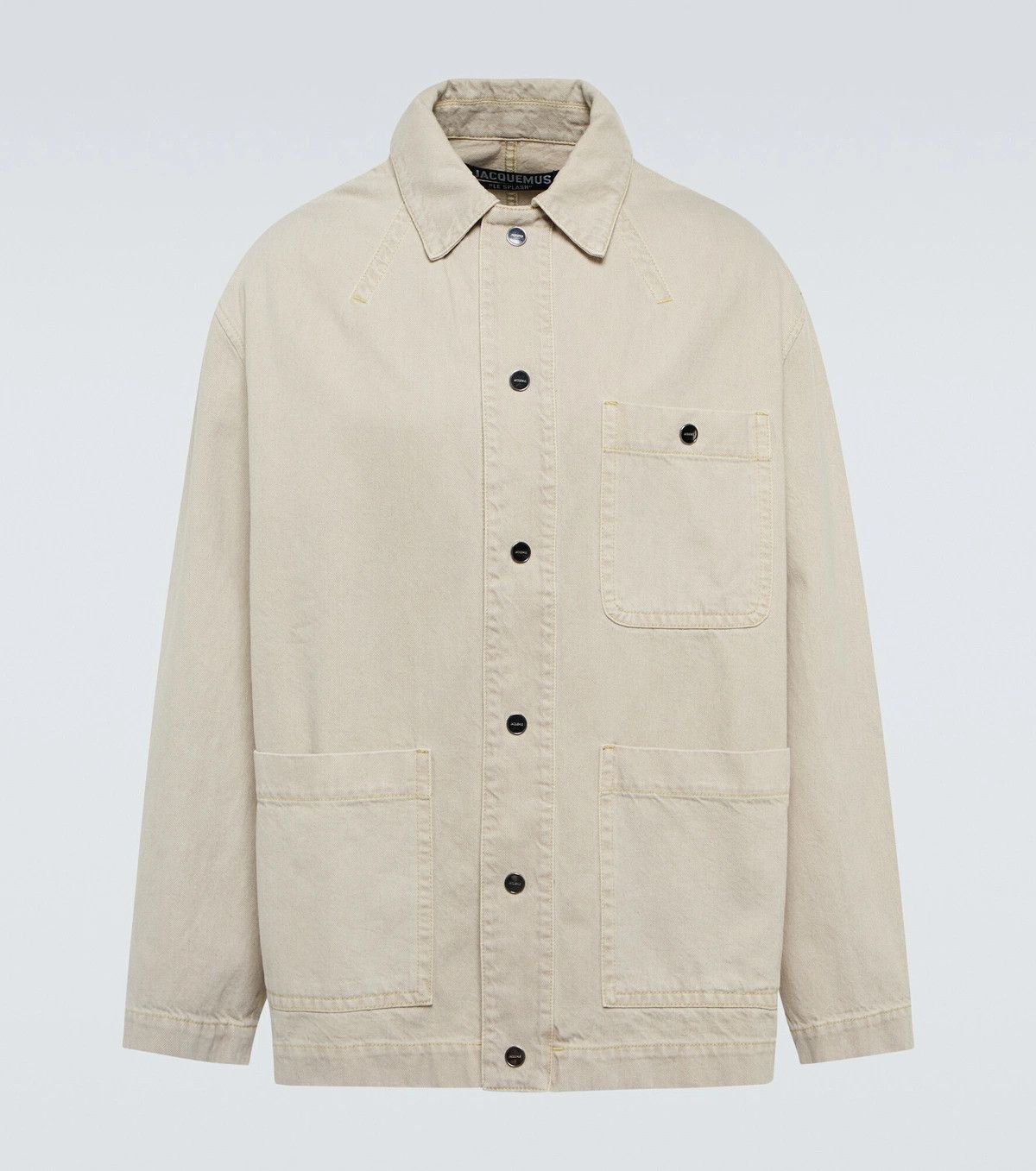 Jacquemus o1mle0526 La Veste De Nimes Yelo Jacket in Light Beige Size US S / EU 44-46 / 1 - 1 Thumbnail