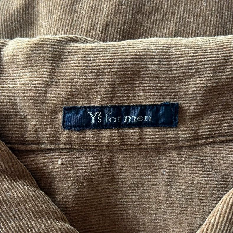 Yohji Yamamoto Yohji Yamamoto size os 90s open thread corduroy shirt 2502 Size US M / EU 48-50 / 2 - 4 Thumbnail