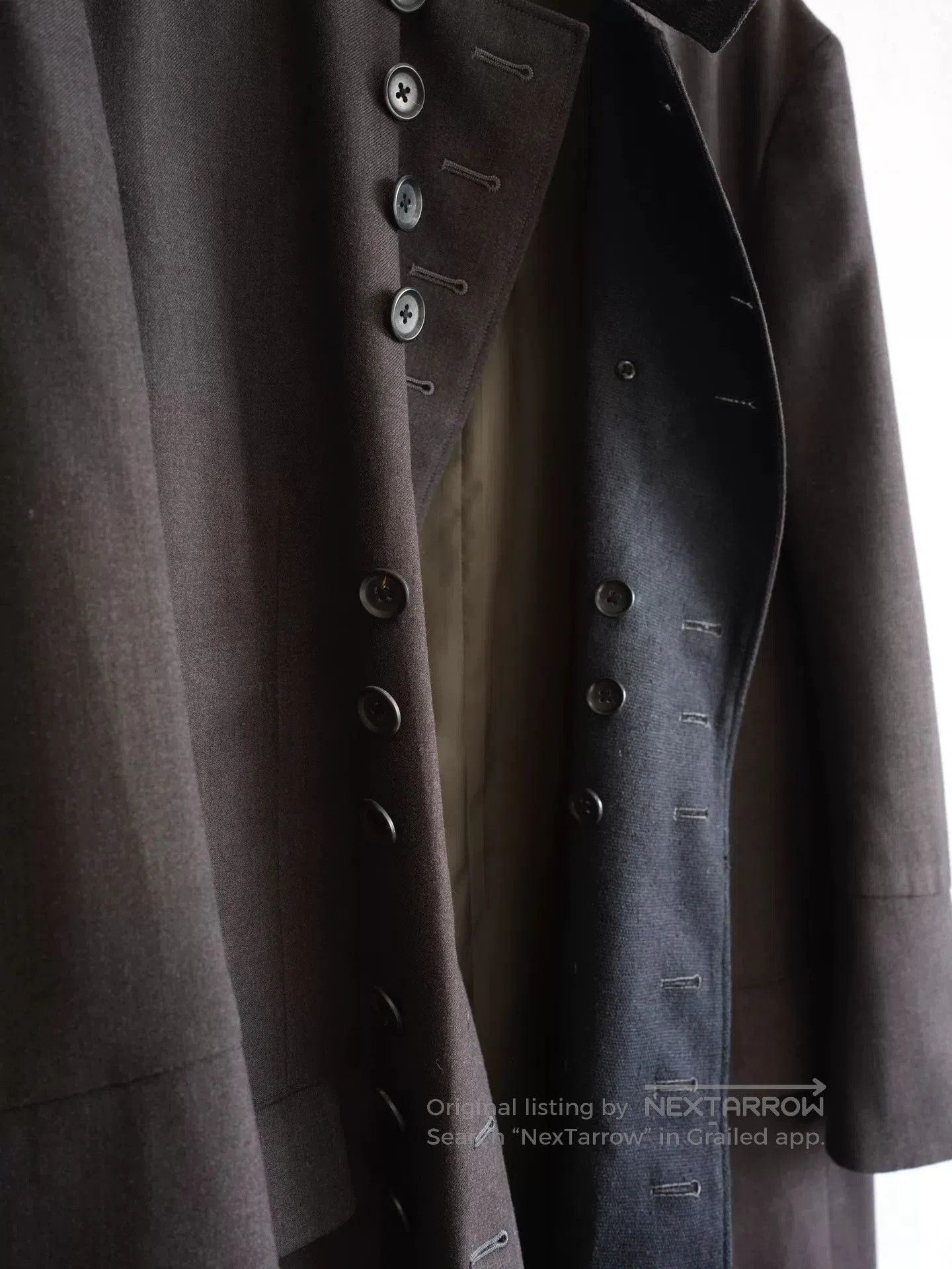 Yohji Yamamoto Yohji Yamamoto Napoleon Portrait Coat. Size S / US 4 / IT 40 - 6 Thumbnail