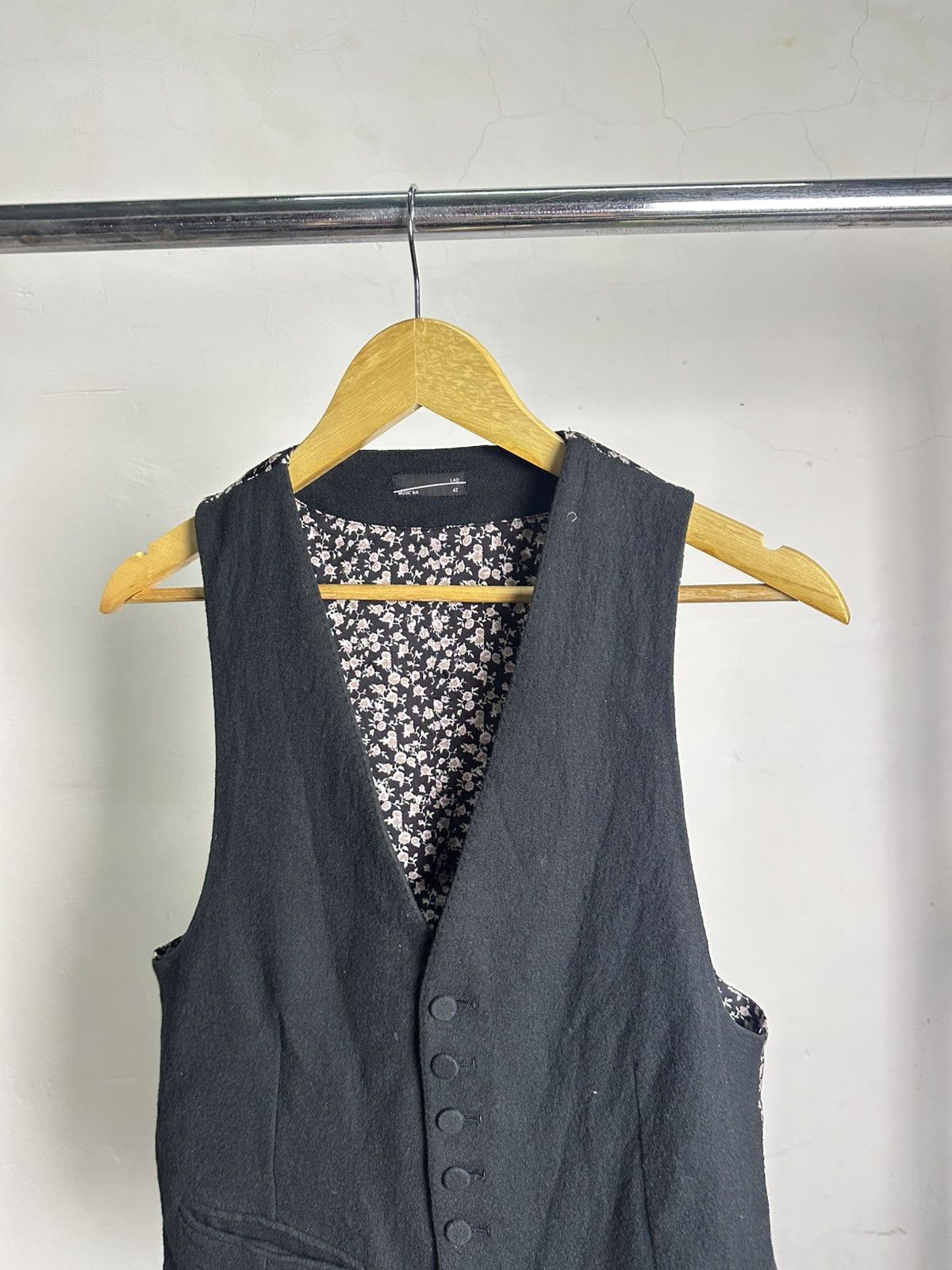 Lad Musician Lad Musician Wool Floral Vest Size US M / EU 48-50 / 2 - 4 Thumbnail