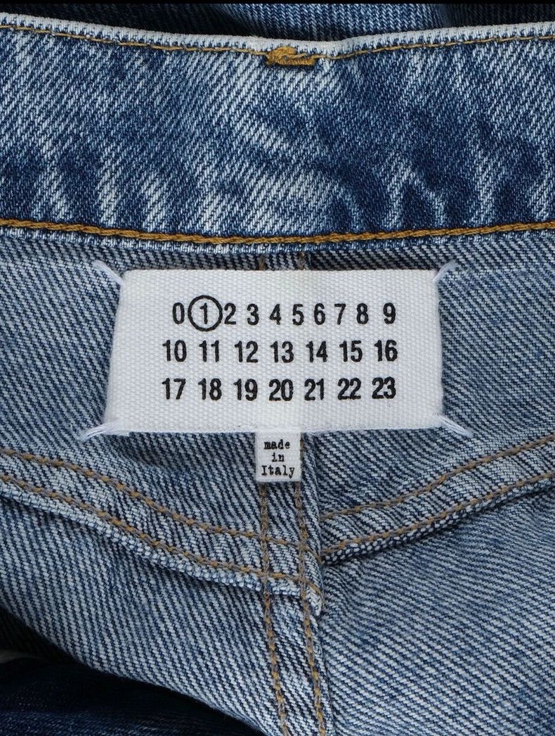 Maison Margiela Maison Margiela Cut jeans with a knife Size 25" / US 0 / IT 36 - 5 Thumbnail