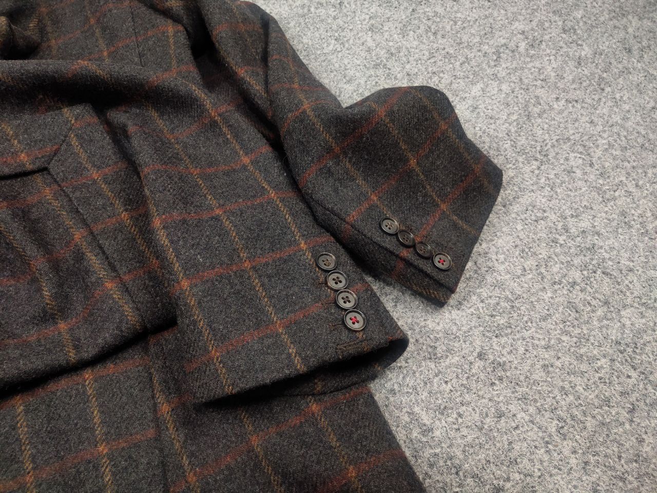 Brooks Brothers Brooks Brothers red fleece heritage Moon wool Blazer Jacket Size 42R - 10 Thumbnail