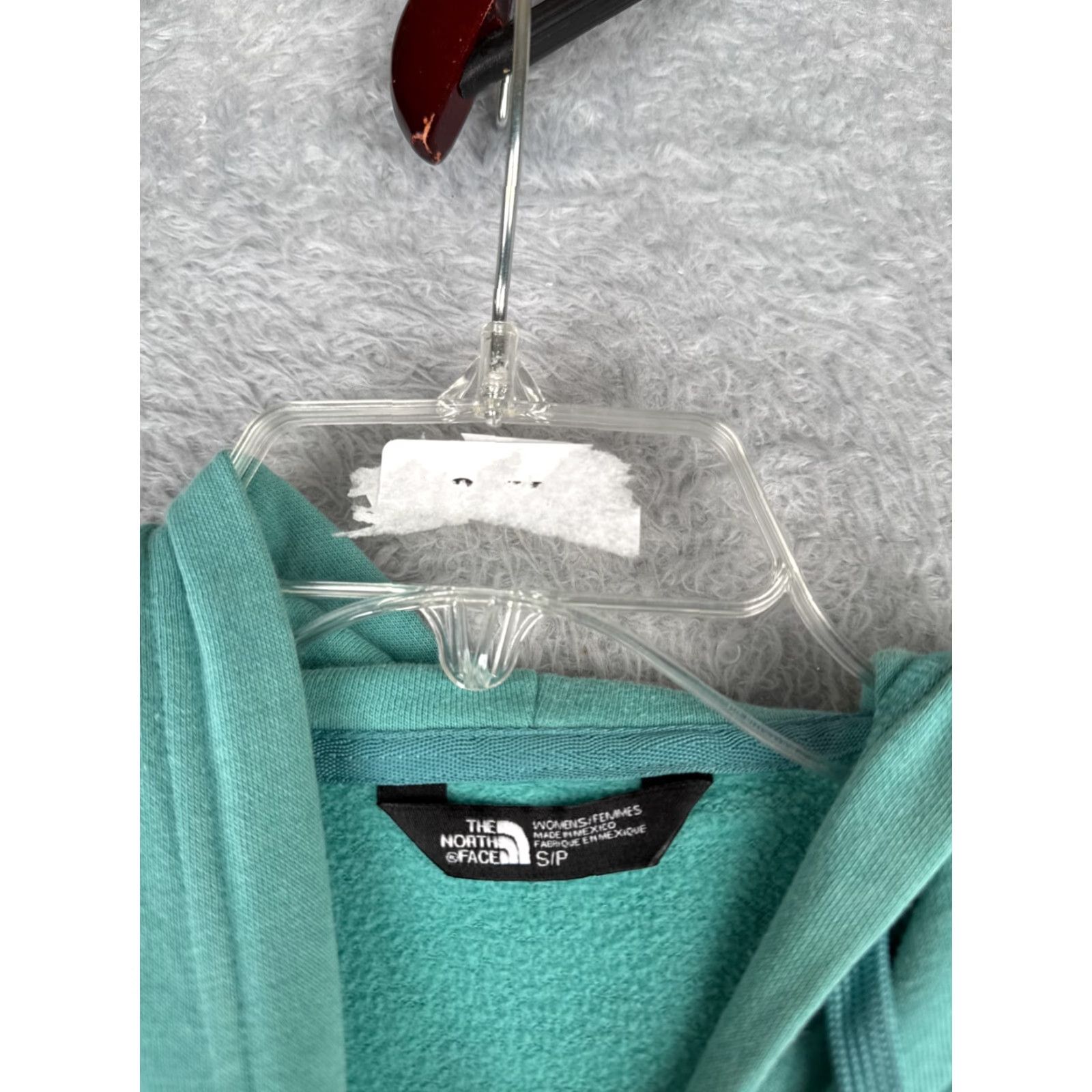 The North Face The North Face Hoodie Womens Small Teal Pullover Cotton Jersey Size S / US 4 / IT 40 - 7 Thumbnail