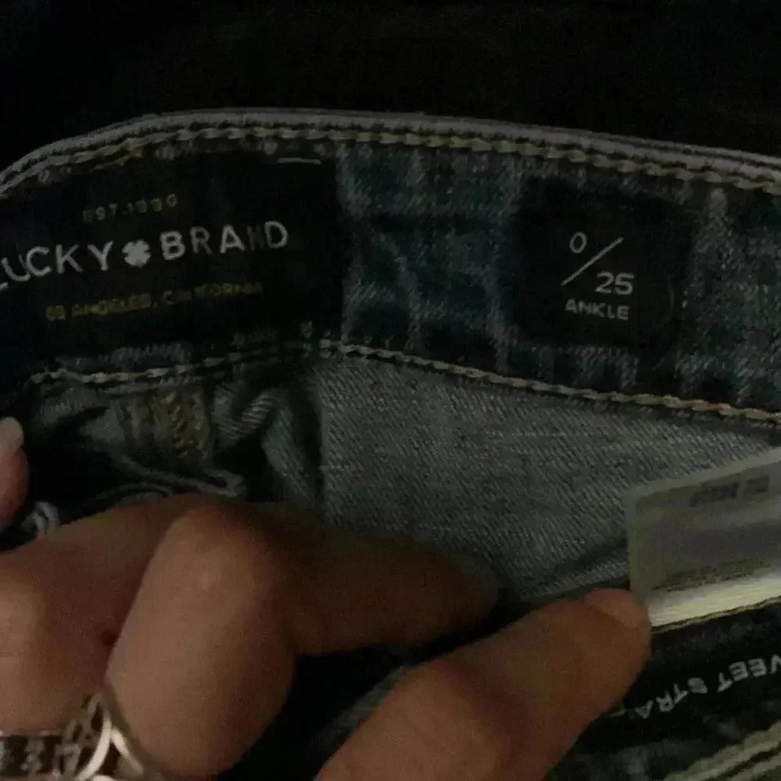 Lucky Brand Lucky Brand Women's Ankle Skinny Jeans - Size 25 Size 25" / US 0 / IT 36 - 3 Thumbnail