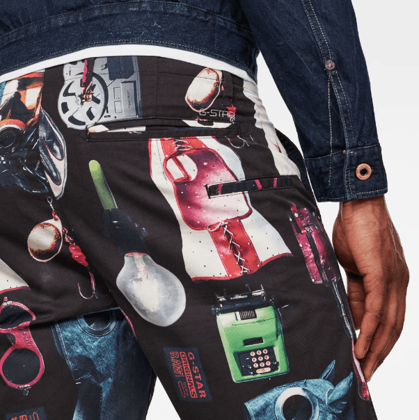 G-Star G-Star Raw Multiprint Vetar Chino Shorts Size US 32 / EU 48 - 17 Thumbnail