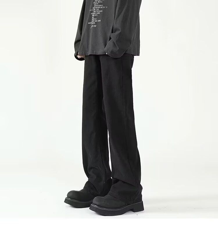 Japanese Brand × Jean Men's American high street trend washed retro flared jeans Size US 32 / EU 48 - 3 Thumbnail