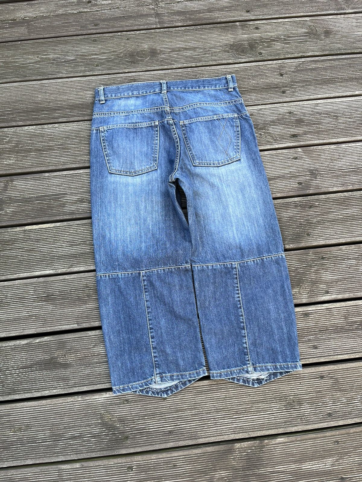 Burberry × Vintage Vintage Thomas Burberry Denim Shorts Pants Jorts 32 80s/90s Size US 32 / EU 48 - 6 Thumbnail