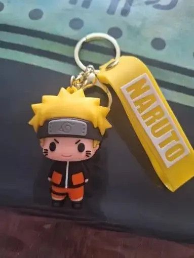 VIBE 3D NARUTO Silicone Soft Rubber Keychain Size ONE SIZE - 4 Thumbnail