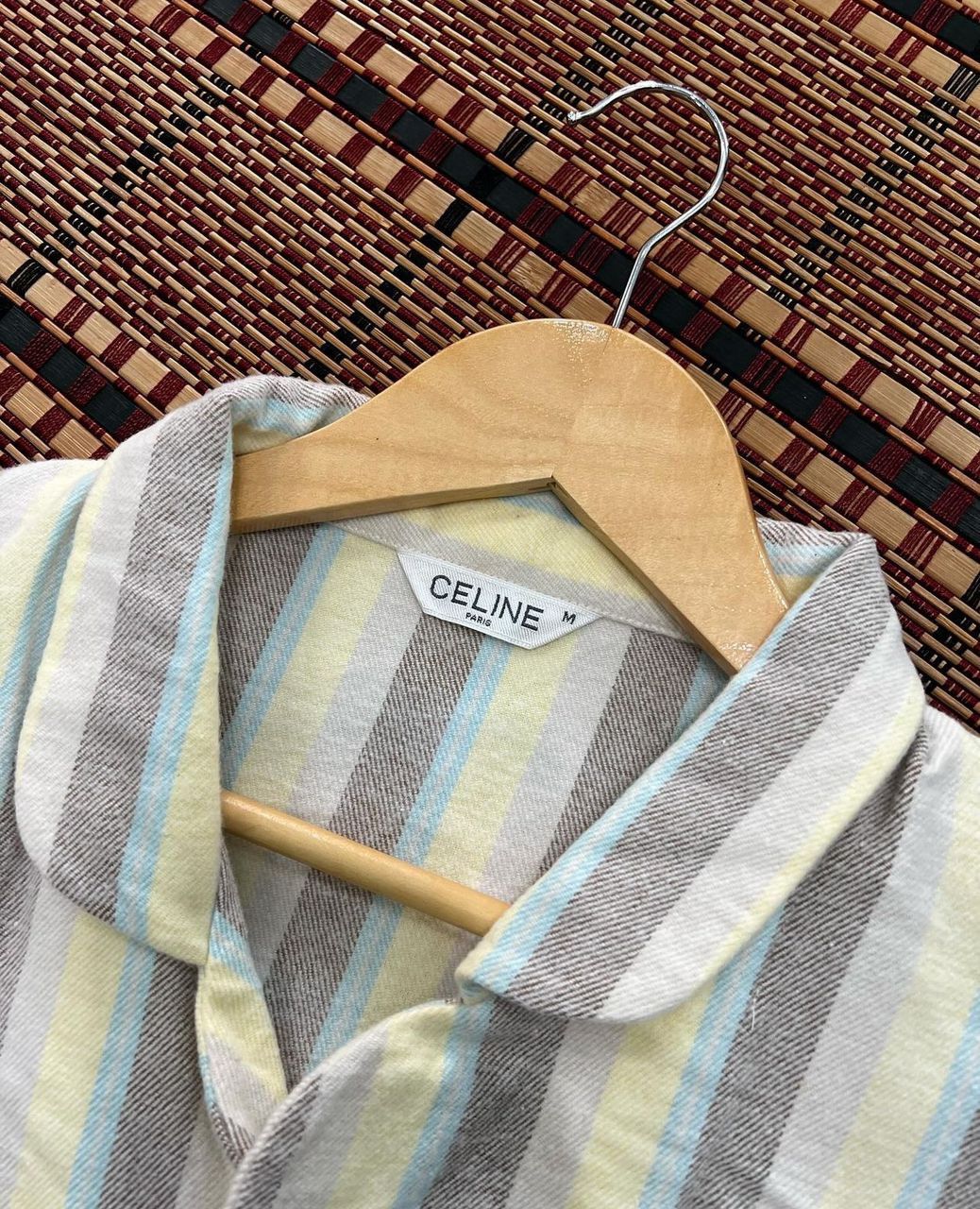 Celine Celine Button Up Pyjamas Shirt Size US M / EU 48-50 / 2 - 3 Thumbnail
