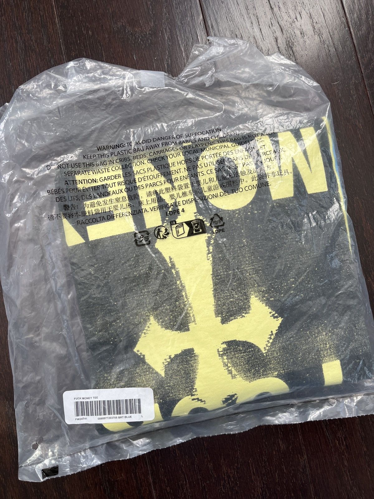 Supreme Supreme F*CK Money Tee New L Size US L / EU 52-54 / 3 - 3 Thumbnail