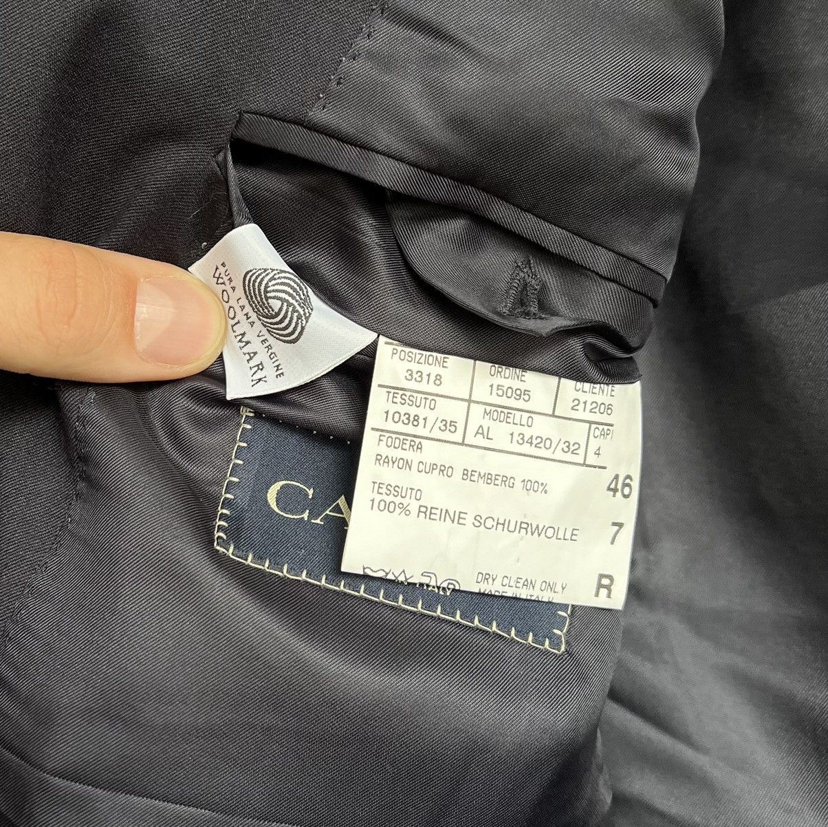 Canali Canali Wool Double Blazer Navy Blue Jacket Size 46R - 9 Thumbnail