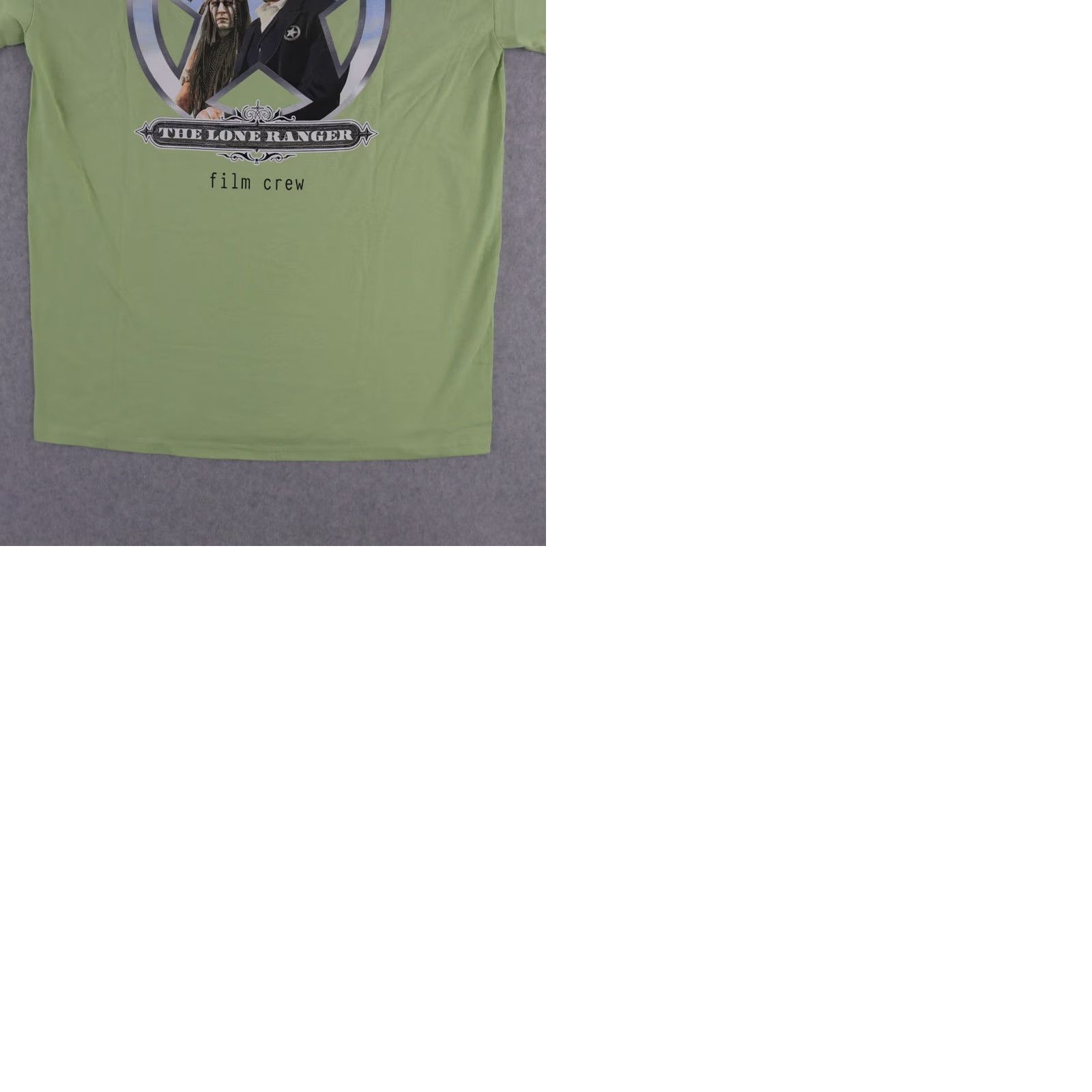 Port & Company VINTAGE The Lone Ranger Film Crew Tshirt Green PORT & COMPANY Size Medium RARE Crew Neck Mens T-Shirt Size US M / EU 48-50 / 2 - 9 Thumbnail