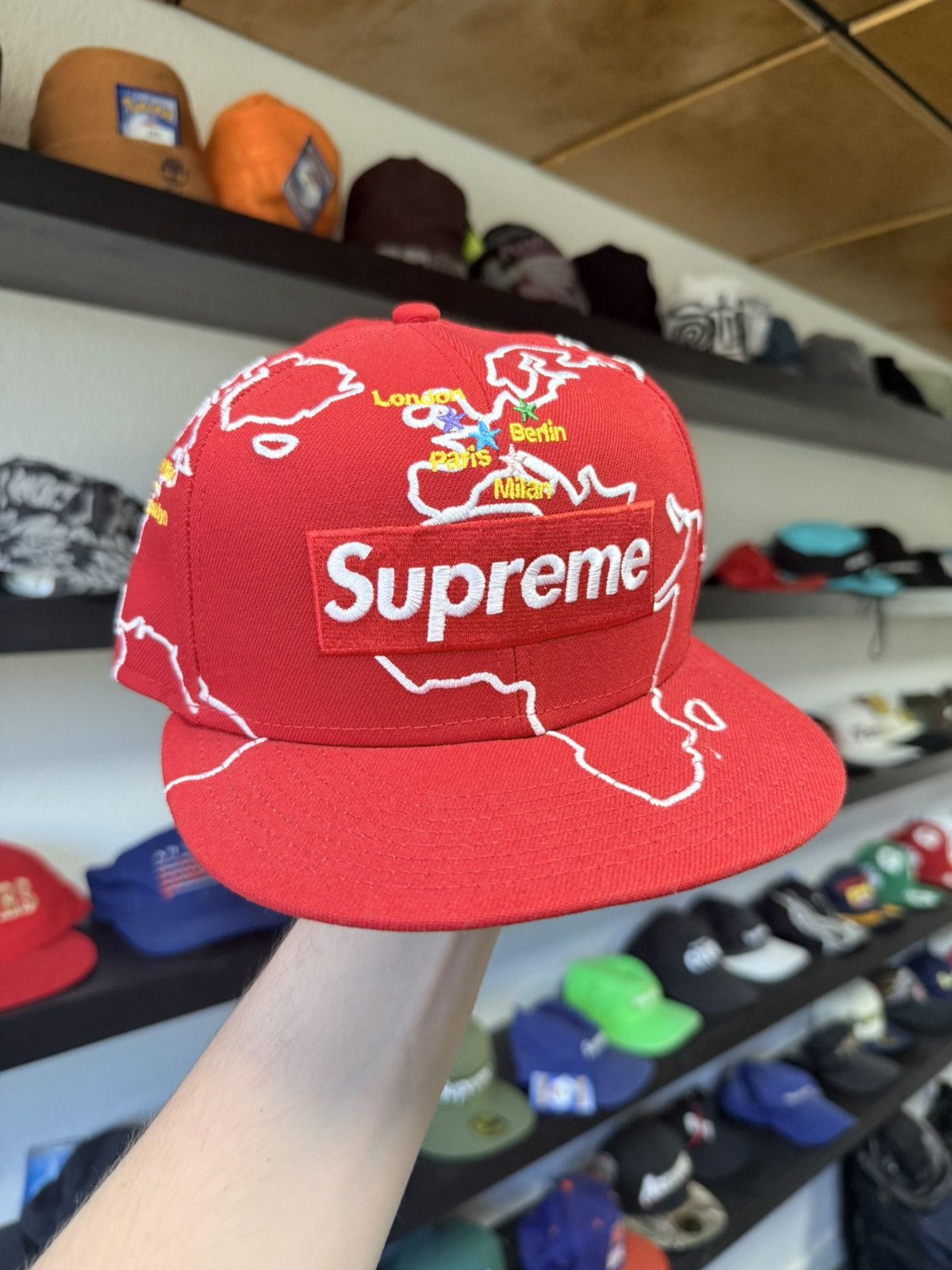 Supreme Supreme Lighting World Hat Size ONE SIZE - 1 Thumbnail