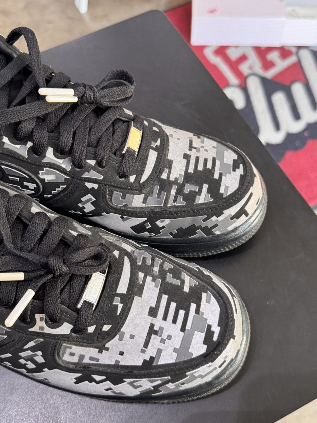 Nike Nike Lunar Force 1 Low Digi Camo Black Size 12 (2012) Size US 12 / EU 45 - 7 Thumbnail