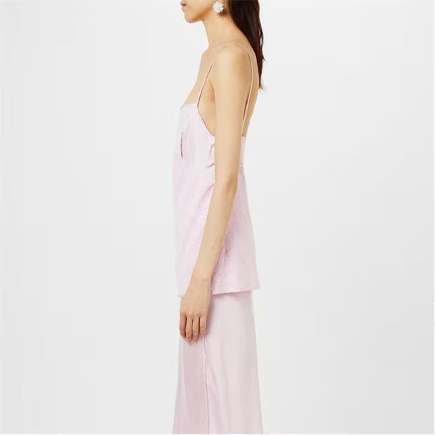 Jil Sander o1g2r1mq1024 Tank Tops in Light Purple Size XS / US 0-2 / IT 36-38 - 4 Thumbnail